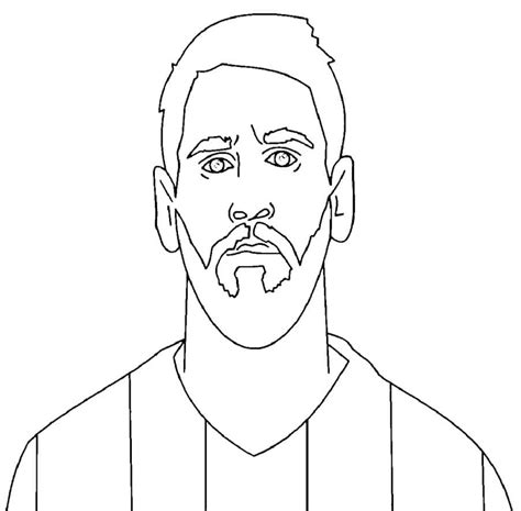 Dibujos De Lionel Messi Para Colorear Dibujos Online Com