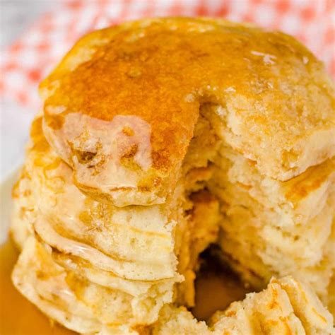 Easy Fluffy Pancakes From Scratch Fantabulosity