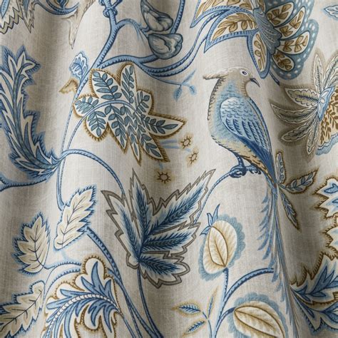 Sapphire Chanterelle Fabric By Iliv Terrys