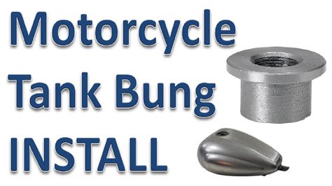 Bung Install Motorcycle Gas Tank Youtube