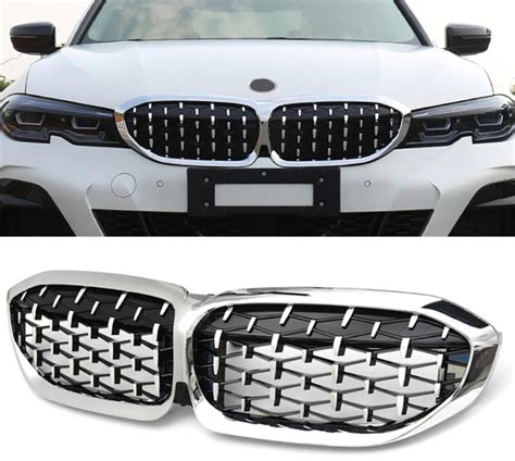 Bmw 330 Ön Panjur Diamond Böbrek Krom Çerç eve G20 2019 2021 Fiyat ve