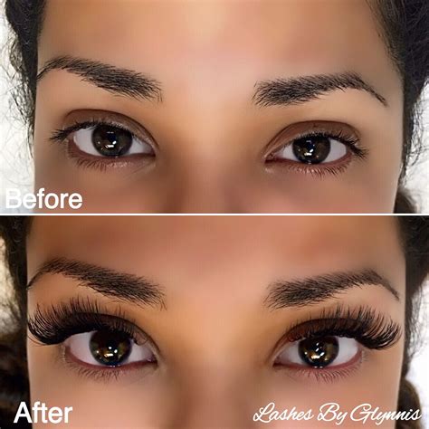 List Pictures Lash Extensions Before And After Photos Completed