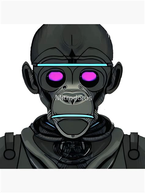 New Retro Ape Poster For Sale By Mitrodoros Redbubble