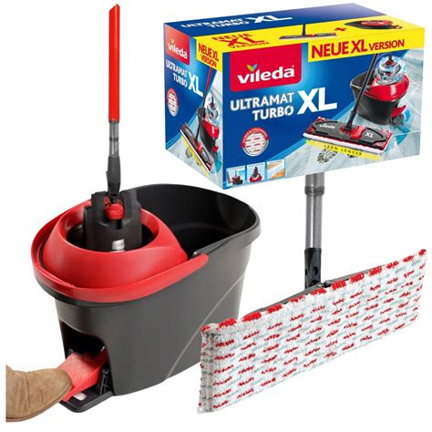 VILEDA MOP OBROTOWY Płaski Ultramat Turbo XL 42CM 9158279941 Allegro pl