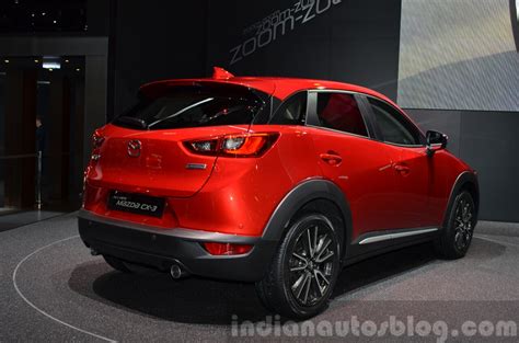 2015 Mazda Cx 3 Rear Three Quarter2 View At 2015 Geneva Motor Show