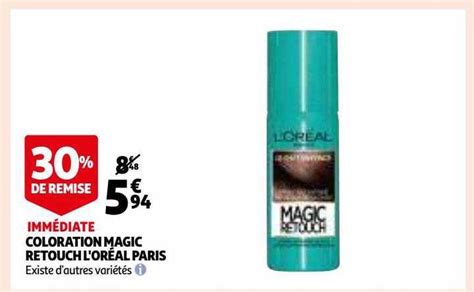 Offre Coloration Magic Retouch L oréal Paris chez Auchan