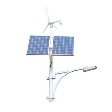 Hepu Solar Street Light With Vertical Horizontal Wind Turbine 3 5 Years