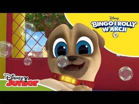 Bańkowe szaleństwo Bingo i Rolly w akcji Disney Junior Polska