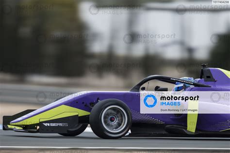 Track Action In The WSeries Tatuus F3 T 318 Car Testing Motorsport