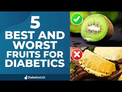 Best And Worst Fruits For Diabetics Youtube