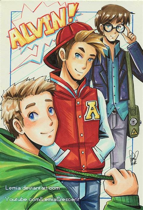 Copic Marker Alvin and the Chipmunks by LemiaCrescent on DeviantArt ...