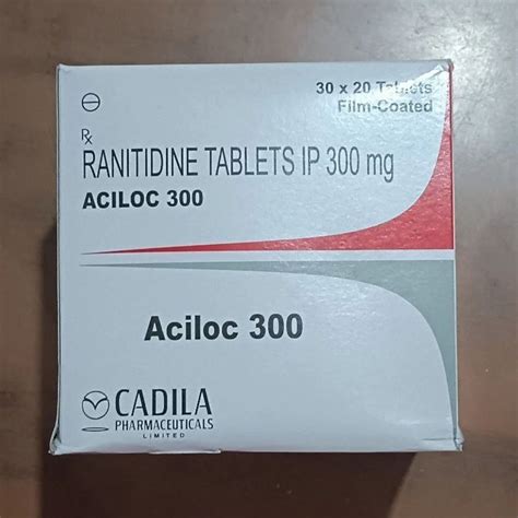 Aciloc Ranitidine 300mg Tablet At Rs 200 Stripe Gastroenterology