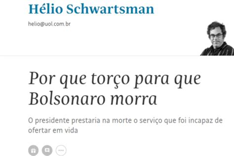 PF Intima Colunista Da Folha Que Escreveu Artigo Defendendo A Morte De