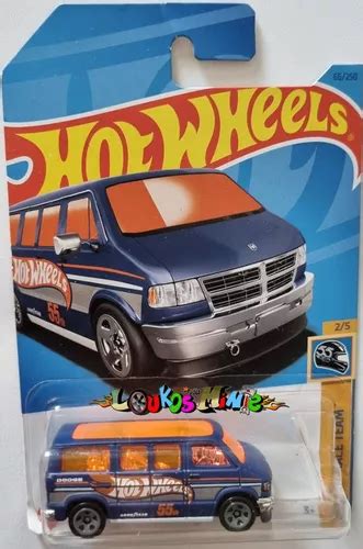 Hot Wheels Dodge Van Hw Race Team Lacrado MercadoLivre