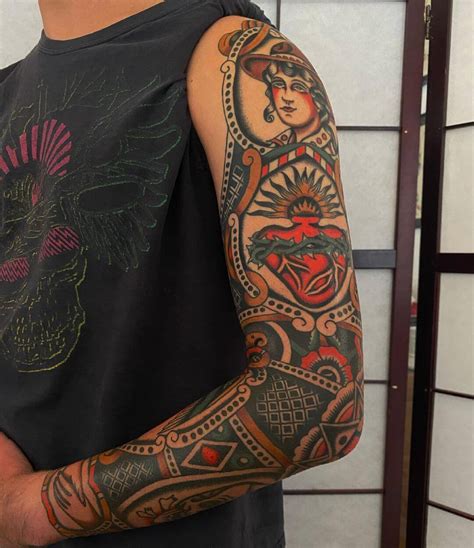 Traditional Tattoo Sleeve Ideas