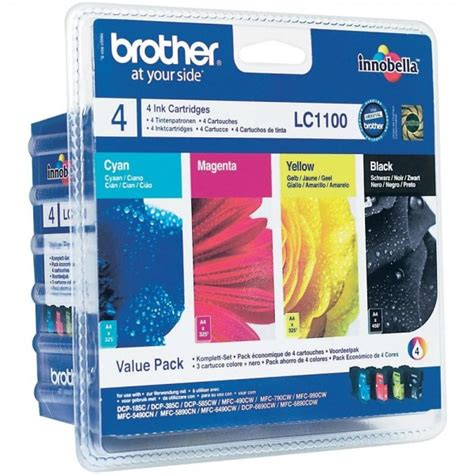 Brother Lc Rainbow Pack Colores Cartucho De Tinta Original