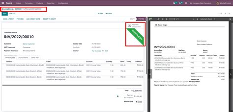 How To Configure The Automatic Invoicing In Odoo