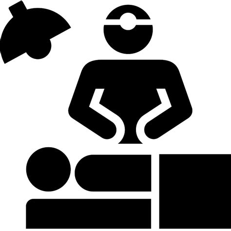 Surgery Operation Surgeon Operating Room Vector SVG Icon - SVG Repo