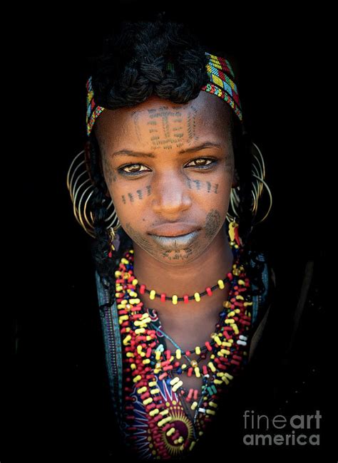 Young Wodaabe Woman Photograph By Tony Camacho Fine Art America