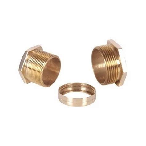 Brass Male And Female Bush For Pipe Fitting Size Diameter Inch At