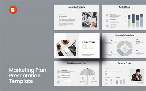 Marketing Plan Layout Template #342462 - TemplateMonster