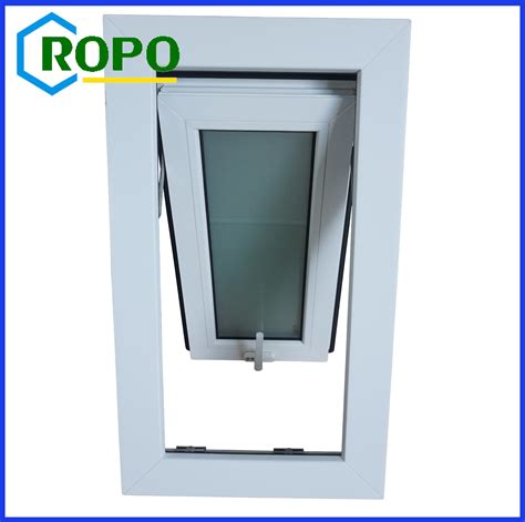 European Style Upvc Awning Windows With Low E Glass China Upvc Awning