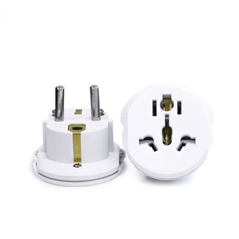 A V Eu European Converter Adapter V Ac Travel Charger Wall