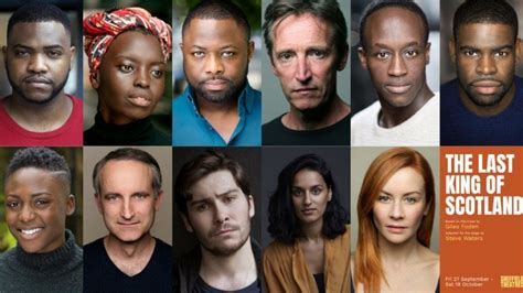 Sheffield Theatres Announces Full Cast For The Last King Of Scotland