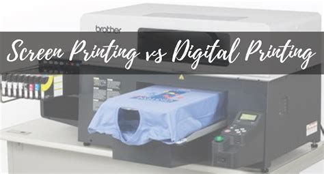 Whats The Difference Between Screen And Digital Printing