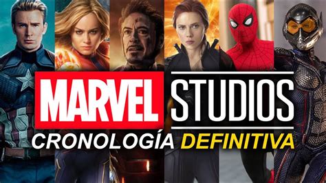 Cronologia Marvel Studios Orden Cronologico De Las Pel Culas