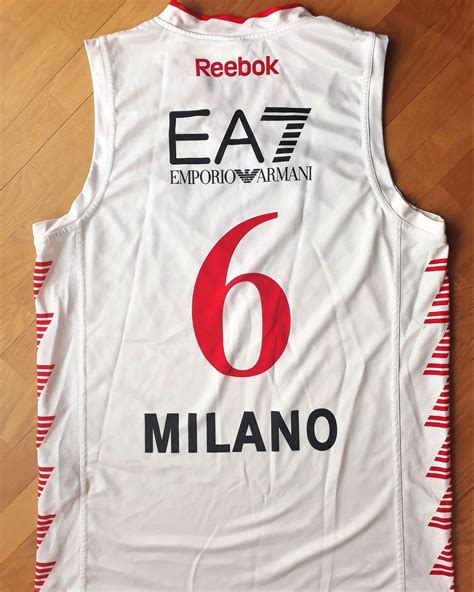 Olimpia Milano 2011 2012 Pre Season Away Jersey