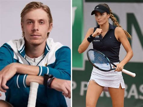 Watch Denis Shapovalov Kisses Girlfriend Mirjam Bjorklund After Her