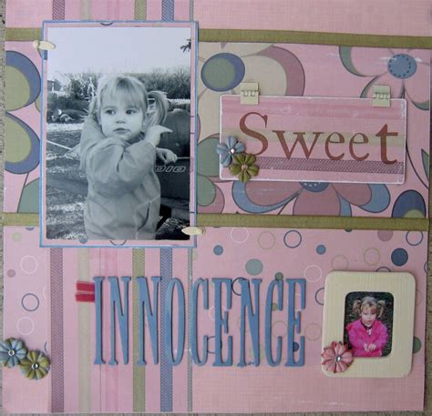 Sweet Innocence Project Idea Scrapbook