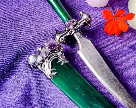 Athamewiccan Athame Witch Pagan Ritual Spirituality Spell Etsy