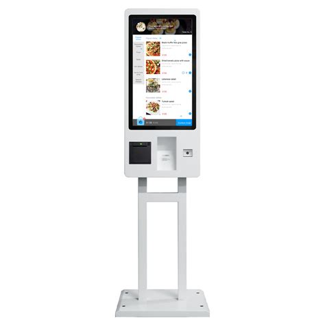 Capacitive Touchscreen Food Ordering Pos System Payment Terminal