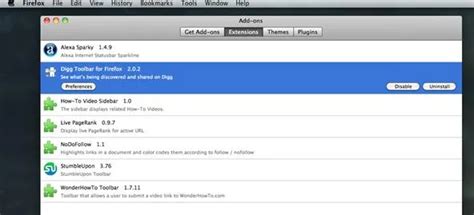 How to Disable & Uninstall Mozilla Firefox Add-ons (Plug-ins ... 