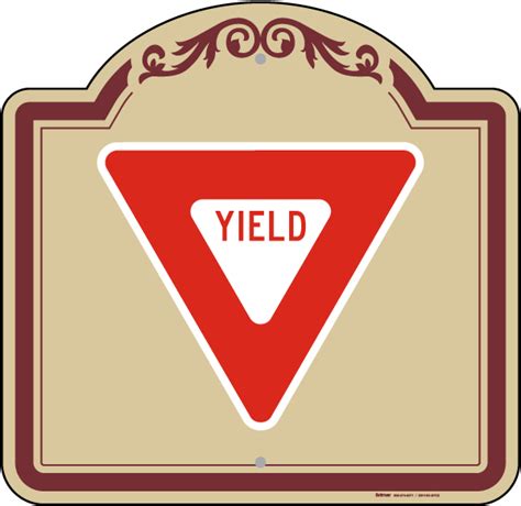 Yield Sign Template