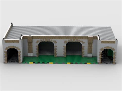 Lego Moc Tunnel Train By Gijoseph25b Rebrickable Build With Lego