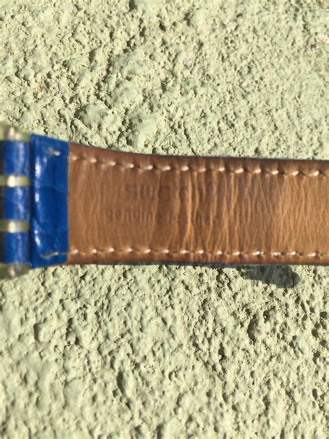Swatch Leather Mens Fashion Watches And Accessories Watches On Carousell