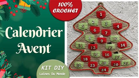 Comment Faire CALENDRIER De L AVENT Au Crochet CHRISTMAS CALENDAR