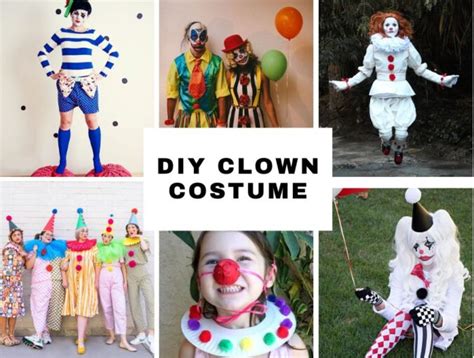 25 Unique Diy Clown Costume Ideas ⋆ Hello Sewing