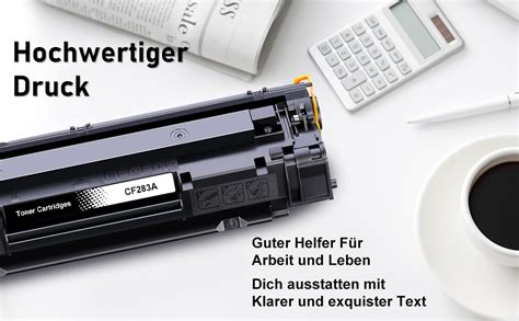 LOSMANN Compatible Toner Cartridge Replacement For HP CF283A 83A For HP