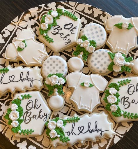 Oh Baby Baby Shower Cookies Etsy