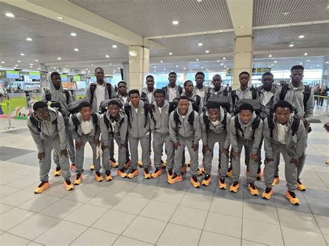 Black Starlets Arrive In Russia For Nation Tournament Ghana