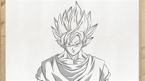 Comment Dessiner Sangoku Super Sayen Tape Par Tape Et Facilement