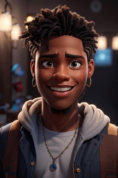 Premium Photo A Face Of A Boy With A Smile On His Face