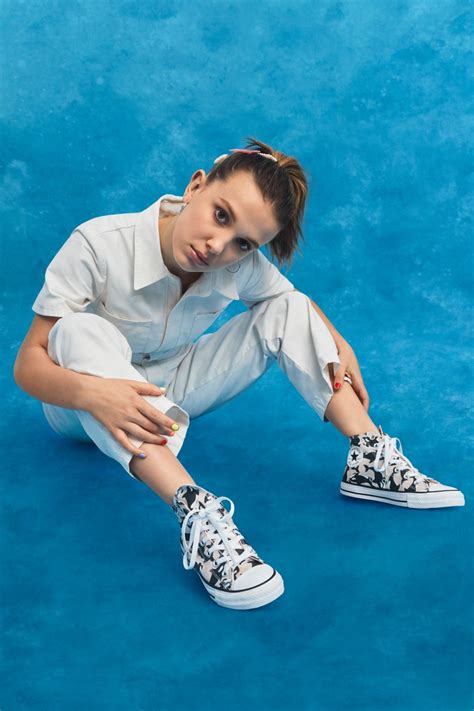 Millie Bobby Brown Converse Sneaker Campaign