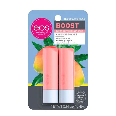 Kit Eos Lip Balm Stick Mango Melonade 2x 4g Extrafarma