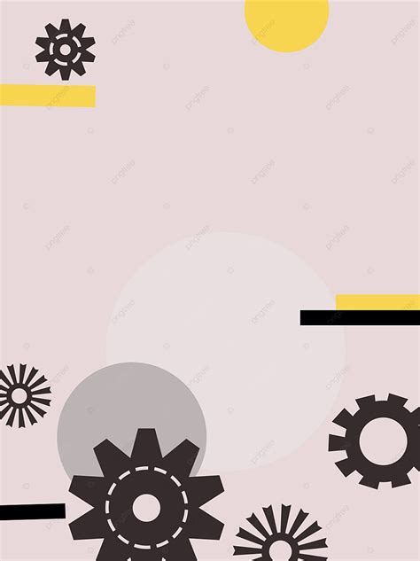 Simple Atmospheric Technology Mechanical Program Poster Background