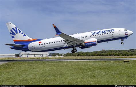 TC SOI SunExpress Boeing 737 8 MAX Photo By Matthias Becker ID